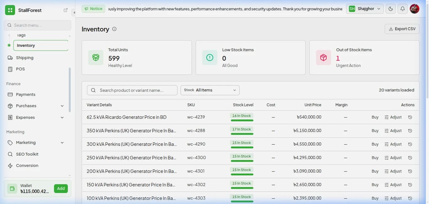 Screenshot 4 of Stallforest
