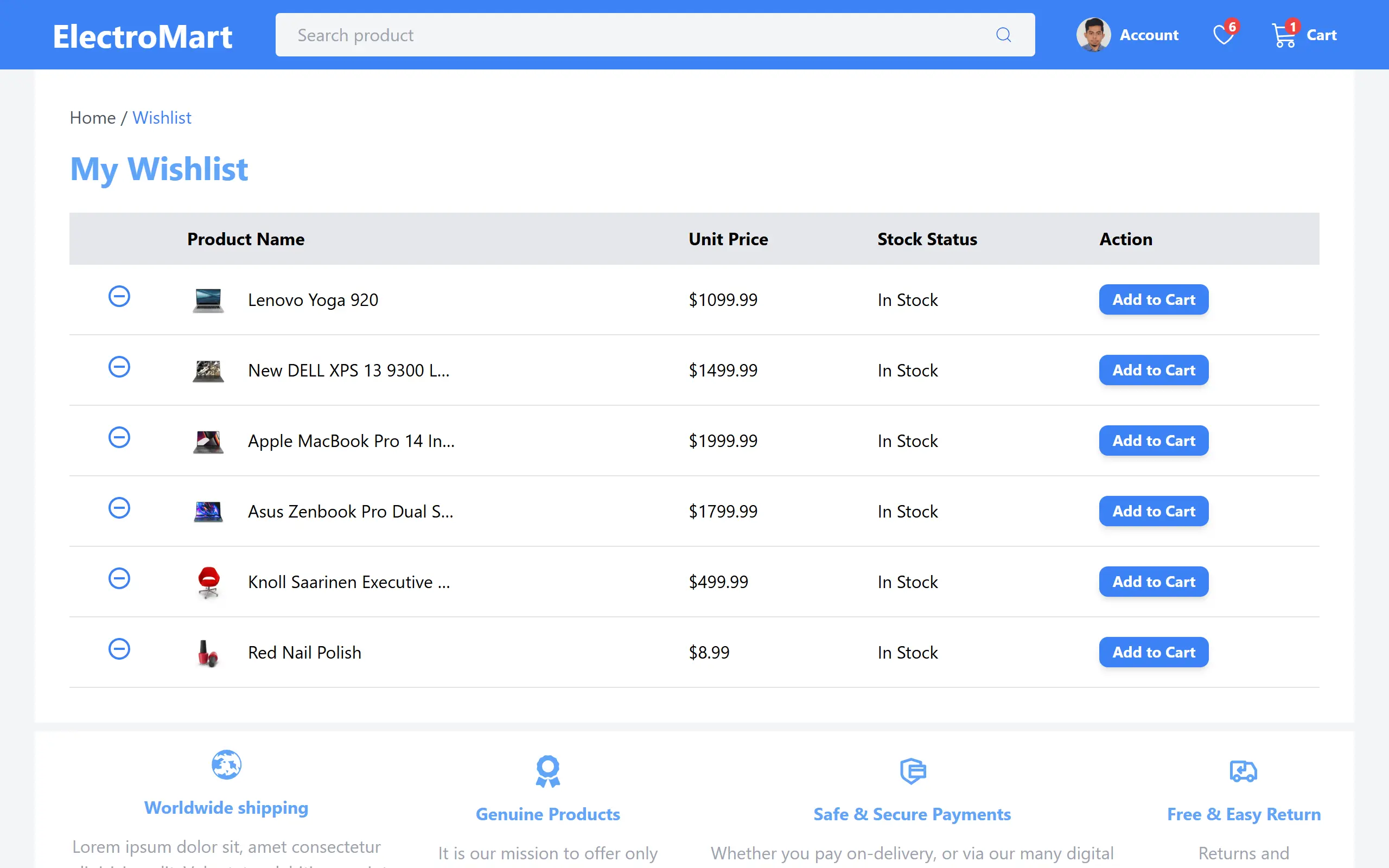 Screenshot 8 of e-Commerce Platform