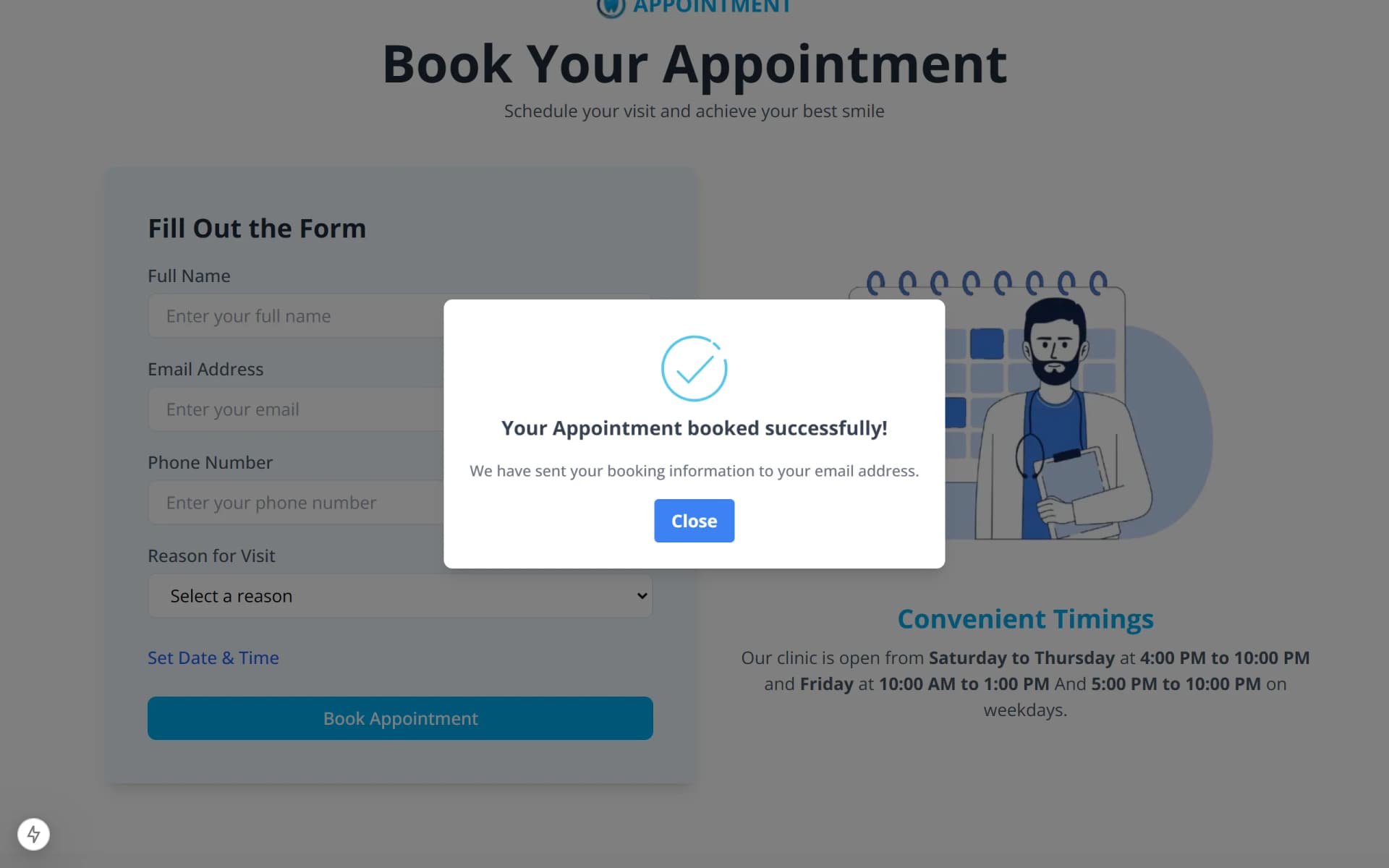 Screenshot 4 of Appointment Management